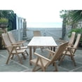 thumbnail image 2 of Teak Bahama Katana 7-Pieces Dining Set, 2 of 4