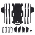 thumbnail image 2 of Quadcopter FPV Sticker Waterproof Carbon Fiber Protector Decal Skin For DJI SPARK Drone Black, 2 of 3