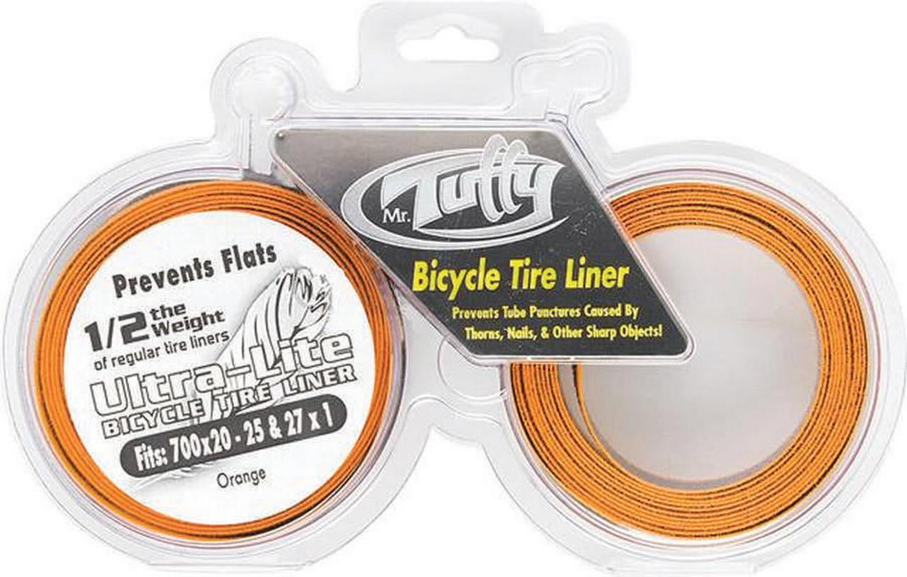 Mr. Tuffy Ultra Lite Bicycle Tire Liner, Orange