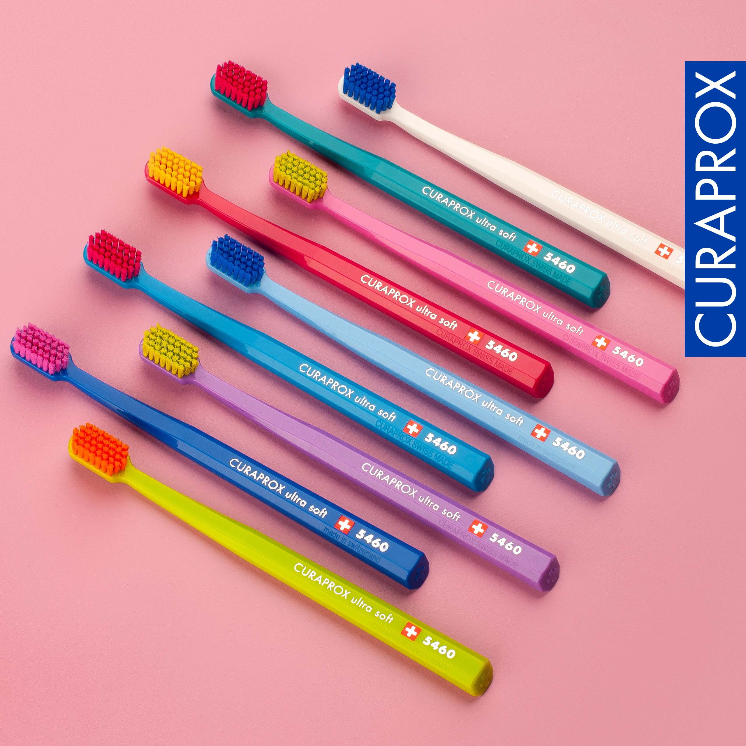 Curaprox CS 5460 Ultra Soft Toothbrush, Three Pack, Gentle