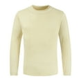 thumbnail image 2 of Aoochasliy Womens Sweaters Pullover Clearance Autumn and Winter New Casual Daily Commuting Trend Personality Solid Color Men's, 2 of 4