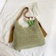 thumbnail image 3 of Bolso Hombro Punto Elegante para Mujeres Bag Straw () Verde, 3 of 9