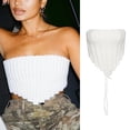 thumbnail image 4 of Ywmsfl Backless Knit Vest Sleeveless Strapless Streetwear Knitted Candy Color Open-back Fashion Wear, 4 of 20