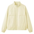 thumbnail image 3 of Womens Outdoor Jacket Lightweight Breathable Windbreaker with Pockets for Everyday Outerwear Activities Yellow,XL, 3 of 3