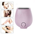 thumbnail image 3 of Maquinilla de afeitar eléctrica para mujeres, afeitadora femenina, afeitadora recargable e impermeable para mujeres, recortadora de depilación para uso húmedo o seco (rosa), 3 of 5