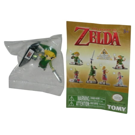 Nintendo Legend of Zelda (2015) Tomy Young Link Mini Figure w/ Hourglass