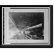 Historic Framed Print, United States Nitrate Plant No. 2, Reservation Road, Muscle Shoals, Muscle Shoals, Colbert County, AL - 66, 17-7/8" x 21-7/8"