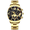 Gold, variant on Men's Business Watch With Steel Band
