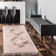 thumbnail image 4 of nuLOOM Savane Marocain Tapis de Course, 2' 8" x 10', Rose, 4 of 4