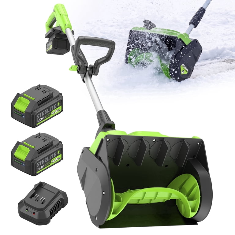 Cordless Electric Snow Shovel, 21V 13-Inch Clearing photo 1