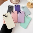 thumbnail image 2 of Candy Color Stripe Pattern Compatible with iPhone Case (Pink,iPhone 14 Pro Max), 2 of 7