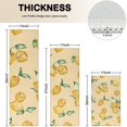 thumbnail image 4 of Yellow Lemon Fruit Leaves LightYellow Pattern Kitchen Rugs Sets Of 3,Kitchen Runner Rugs Non Skid Washable,Decorative Kitchen Floor Mats for Kitchen,Sink,Laundry,17"x30"+ 17"x47" + 17"x59", 4 of 6