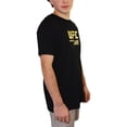thumbnail image 2 of Camiseta con gráfico de dos peleas de título de UFC No. 248 para hombre, negro, grande, 2 of 5
