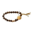 thumbnail image 2 of Pulsera de Cuentas de Madera, Joyería Mala de Meditación, Pulsera de Cuentas de Oración de Buda, 2 of 9