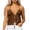 Brown, variant on Women Y2K Halter Neck Tie Front Split Flowy Crop Cami Cute Summer Versatile Vacation Party Going Out Top