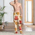 thumbnail image 2 of Balery Cups of Tea Pantalones de pijama para hombre, pijama ultraligero, pantalón de descanso-3X-Large, 2 of 6