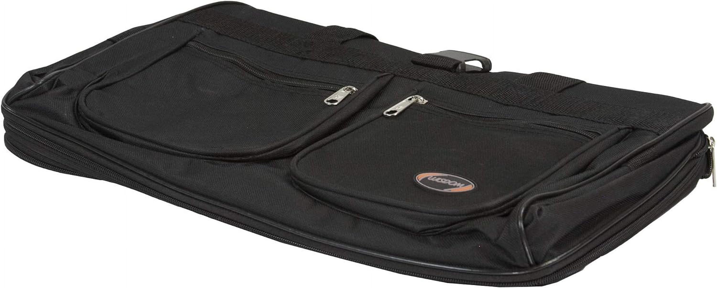 30" 36" Rolling Wheeled Duffel Bag Spinner Suitcase Luggage Expandable (Black, 30")