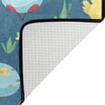 thumbnail image 6 of Coolnut Cute Easter Chicks Bath Curtain Rugs Sets 2 Pcs, Bathroom Theme Set with Shower Curtain and Non-Slip Carpet -12 Hooks-60X72in400 Home Decor, 6 of 7