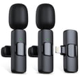 thumbnail image 1 of LEEYNEER mini microphone Sans Fil pour iPad 7-14, microphone Lavalier Sans Fil plug-and-play, microphone à clip pour Enregistrement, Diffusion en Direct, Podcast..., 1 of 6