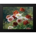 thumbnail image 2 of Lemaire, Louis Marie 14x12 Black Modern Framed Museum Art Print Titled - Poppies, 2 of 5