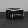 thumbnail image 2 of Titan Fitness 16in Anti-Slip Stackable Wooden Plyometric Box, Pro-Duty Plyo Box, Jump Step-Up Box Squat, Home Garage Gym Training, 2 of 6
