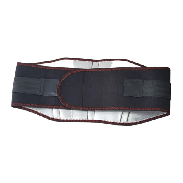 Entrenador de Cintura Sunnimix Recortadora de Adelgazamiento Negro Plata XL