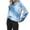 Blue, variant on Womens Sweatshirts Tie Dye Pattern Sports Shirt Top Long Sleeved Casual Pullover Lightweight Loose Fall Fashion Outfits 2025 Clothes