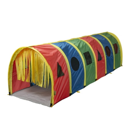 Pacific Play Tents Tickle Me 9 ft Geo Tunnel Polyester Novelty, Child