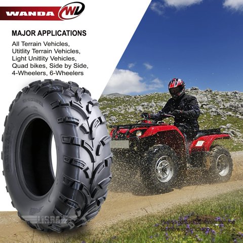 Set of 4 New WANDA ATV/UTV Tires 25×8-12 Front & 25×10-12 Rear /6PR P373 simolary.com 14 Set of 4 New WANDA ATV/UTV Tires 25×8-12 Front & 25×10-12 Rear /6PR P373 Simolary simolary.com 14