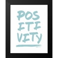 thumbnail image 2 of Brown, Victoria 12x14 Black Modern Framed Museum Art Print Titled - Positivity, 2 of 5