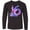AB-Black, variant on Inktastic 6th Birthday Mermaid Tail Long Sleeve Youth T-Shirt