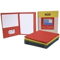 thumbnail image 6 of School Smart Heavy Duty Leatherette-Pocket Folder, 9.5" x 11.75", Pack of 25, 6 of 7