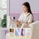 thumbnail image 5 of Afeitadora y quitapelusas recargables - 3 velocidades, pantalla LED, USB-C, morado/blanco - Sweater Defuzzer para ropa y mantas, 5 of 9