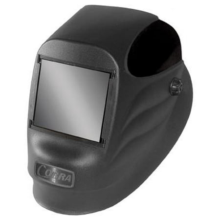 Radnor Black 45P Fixed Front Welding Helmet With 4 1/2