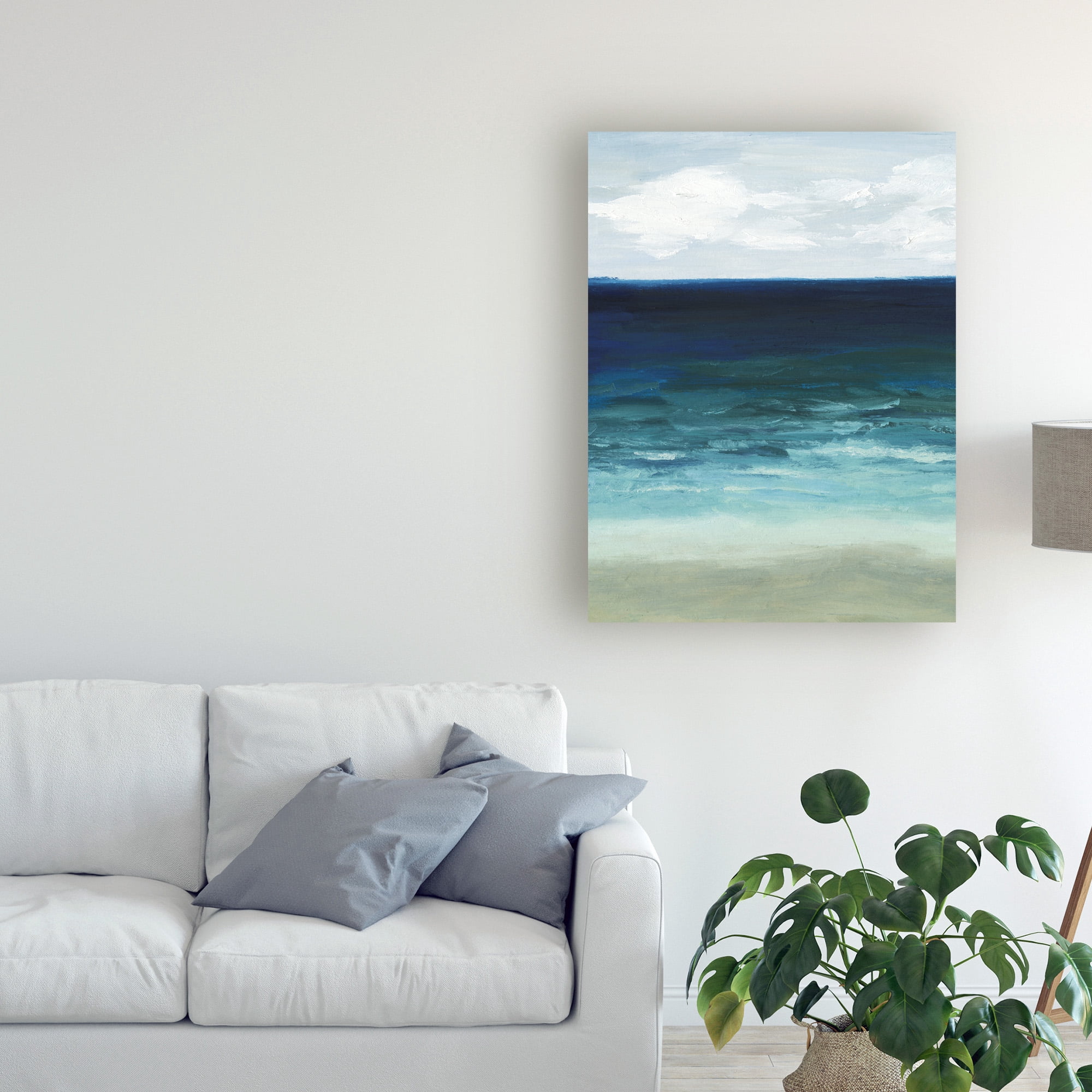 Trademark Fine Art 'Sand fiddler Drive I' Canvas Art by Grace Popp