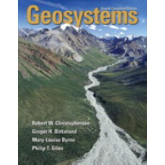 Pre-Owned Geosystems: An Introduction to Physical Geography, Fourth Canadian Edition (4th Edition) (Hardcover) 0133405524 9780133405521
