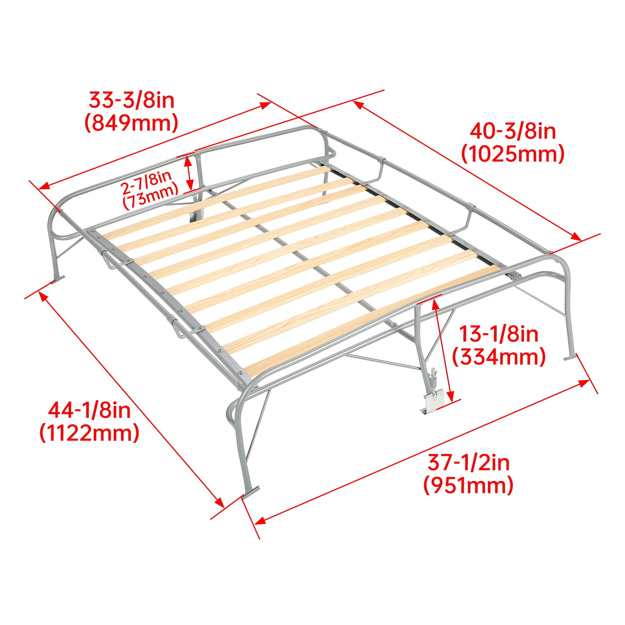 Kojem Roof Cargo Basket, Fit for All Volkswagen VW Type, 1 Bugs Roof Rack Basket