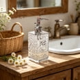 thumbnail image 4 of Luxurys Hand Soap Dispenser Shampoo Body Wash Lotion Pump Bottle For Bathroom Kitchen Travel Empty Refillable Container Sleek Hotel Style Designs, 4 of 6