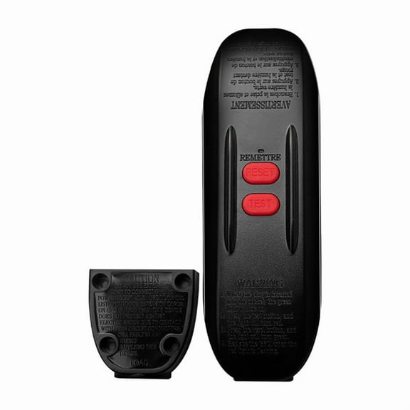 1 * Inline GFCI Replacement Plug Assembly-Black