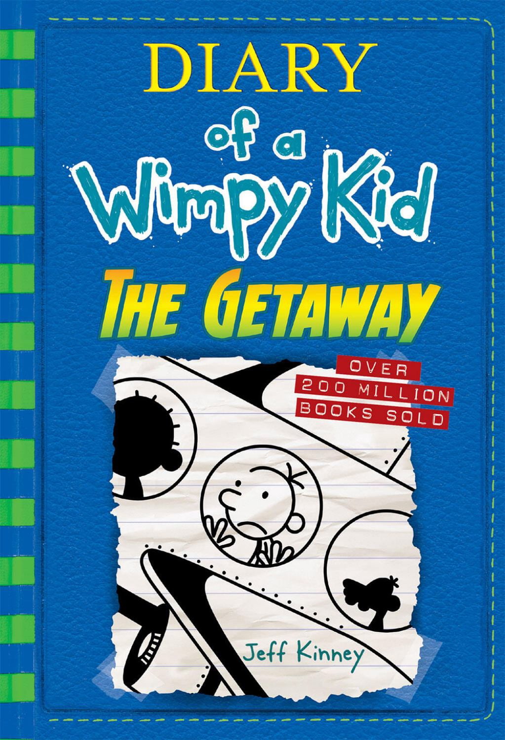 Jeff Kinney, Hardcover Book, Diper √ñverl√∂de, Diary of a Wimpy