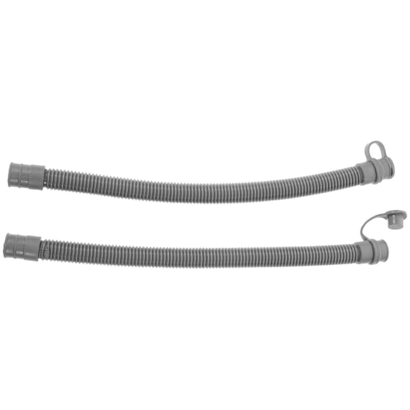 BESTYASH 2Ud Manguera Flexible Para Desagüe Tubería Duradera Compatible Con Lavabo Y Reducción De Ruido En Gris