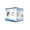 Blue, variant on AP Medical Bouffant Caps Disposable Hair Covers – Spunbond Polypropylene, Case of 1000, 21" & 24" Blue/White