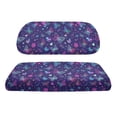 thumbnail image 6 of Garronmavis Purple Butterfly Universal Golf Cart Seat Covers Lightweight Split Backrest Front Seat Cove Smooth and Soft Decor Interior Accessiores for Most of Brand, 6 of 6