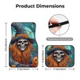 thumbnail image 3 of Salouo Cartoon Pumpkin Skull for 4-Piece Floor Mats, Custom Fit Car Mats All-Weather Car Foot Mats Automotive Floor Mats for Cars, Trucks, SUVs, Vehicle Floor Liner, 3 of 7