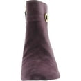 thumbnail image 3 of Lauren Ralph Lauren Womens Wynne Suede Ankle Booties Purple 8.5 Medium (B,M), 3 of 3