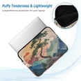 thumbnail image 2 of FORMRS 15-15.6 inch Laptop Sleeve Case Soft Carrying Quilted Computer Bag Cover, Pine Tree at Dawn, 2 of 7
