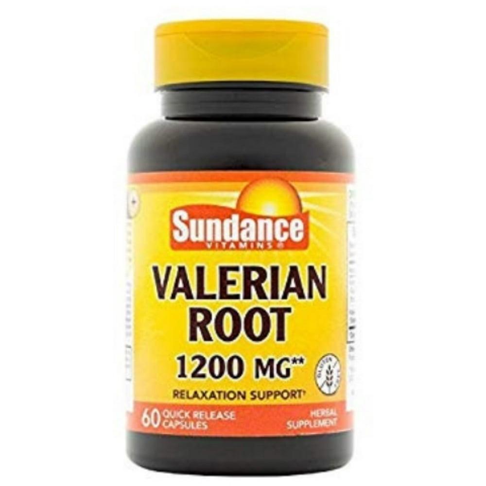 Sundance Vitamins Valerian Root 1200 mg, 60 ea (Pack of 3) Walmart