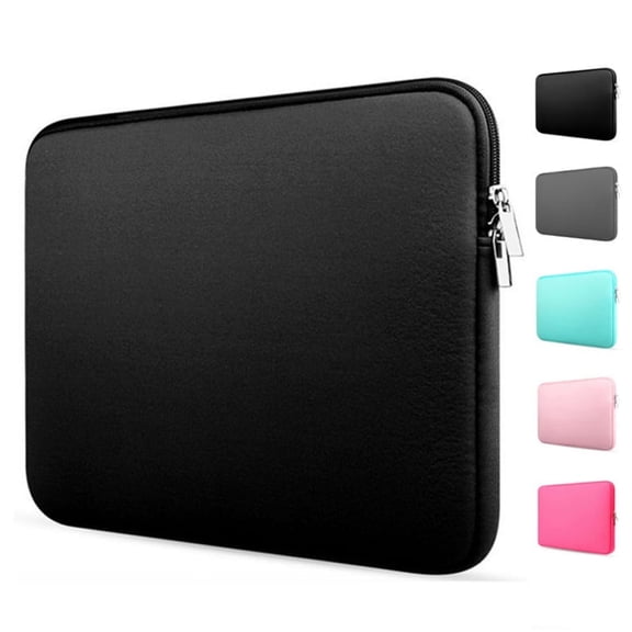 GJX 14" Laptop Sleeve, Shockproof Neoprene, Computer Sleeve Black