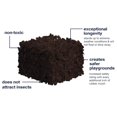 thumbnail image 4 of Xayoca Rubber Mulch Nuggets Protective Flooring for Playgrounds, Swing-Sets, Play Areas, and Landscaping (2,000 LBS - 77 CU. FT, Natural Black (Unpainted)), 4 of 4
