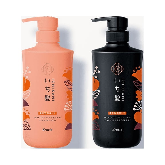Ichikami Shampoo and Conditioner Moisturizing Set (480ml 480ml)